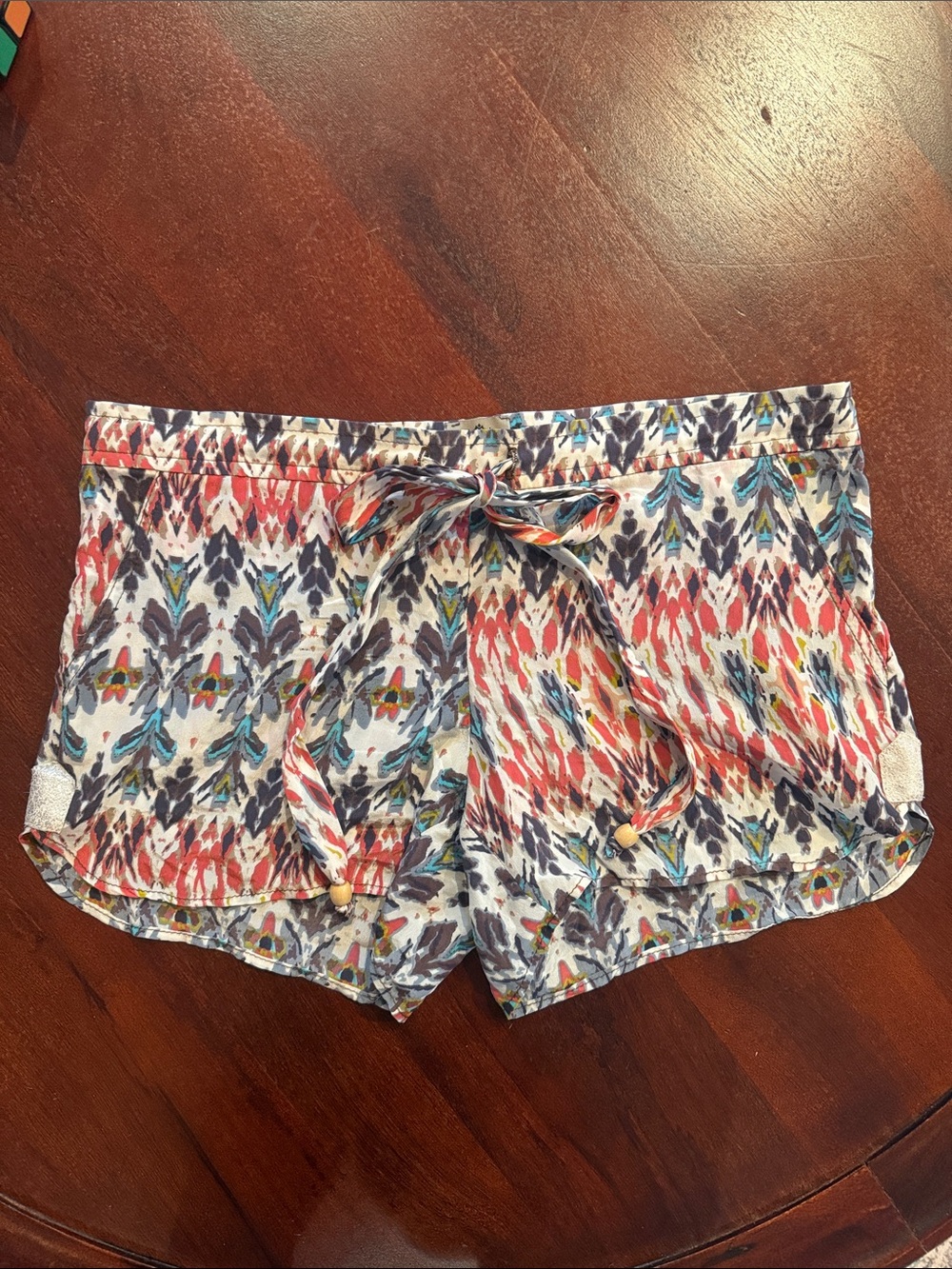SW3 Bespoke Multicolor Ikat Drawstring Athletic Shorts
